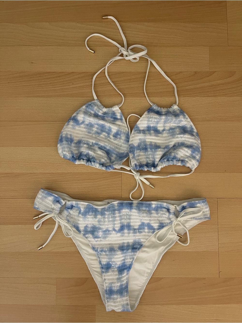 aerie Blue and White Bikini
